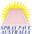 spray pave logo